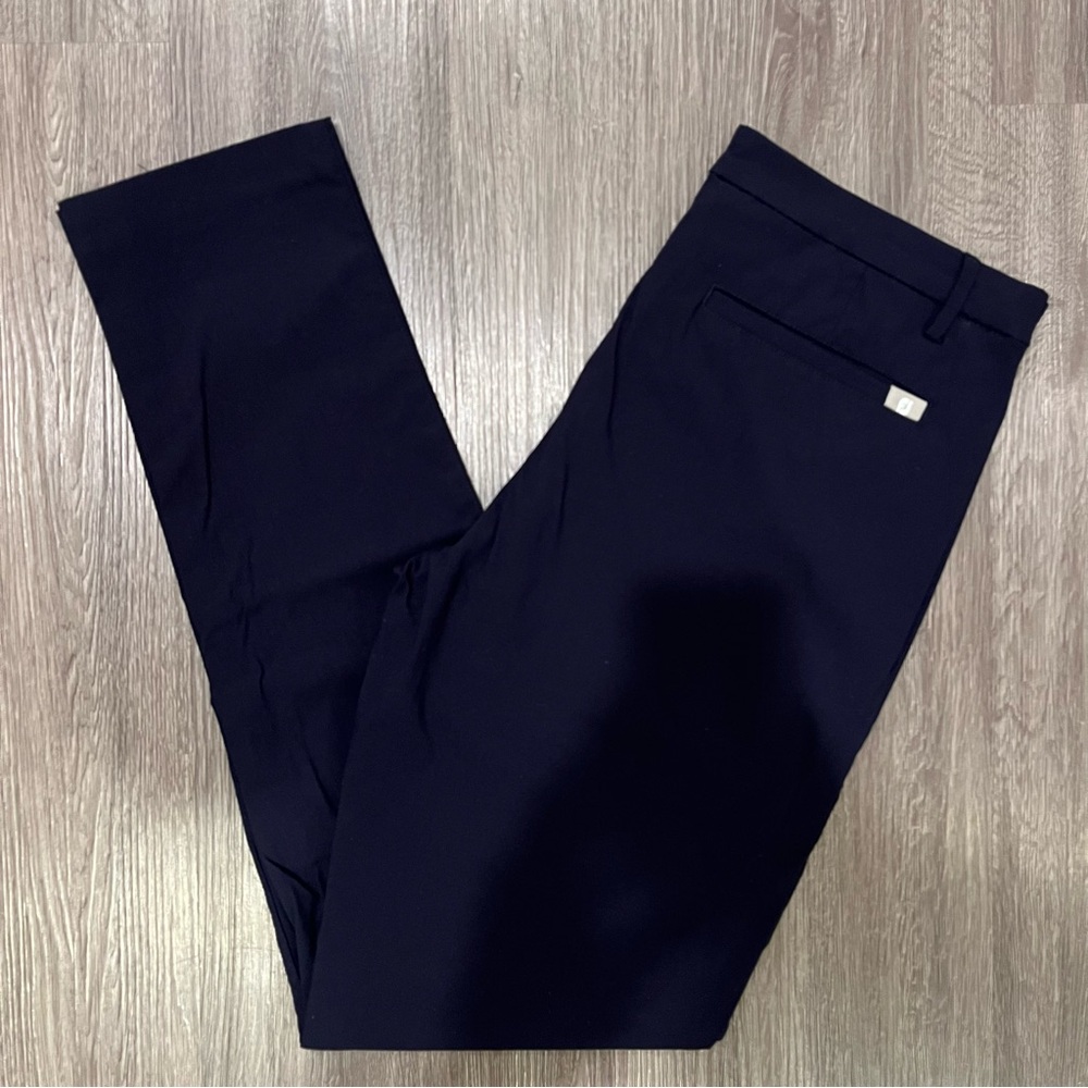 Footjoy Men’s Performance Tapered Fit (Euro) Golf Trousers Pants - Navy 32x32
